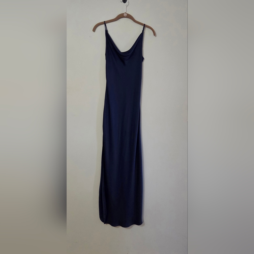 Ramy Brook Cowl Neck Side Slit Maxi Dress Size 2